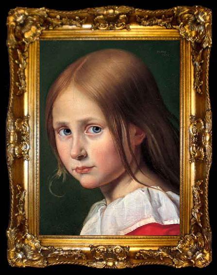 framed  Anton Wilhelm Tischbein Kinderbildnis, ta009-2